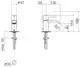 Dornbracht-IMO-Waschtisch-Einhandbatterie-mit Ablaufgarnitur-Ausladung 130mm-Messing gebürstet (23kt), 33500670-28 Galeriebild 3